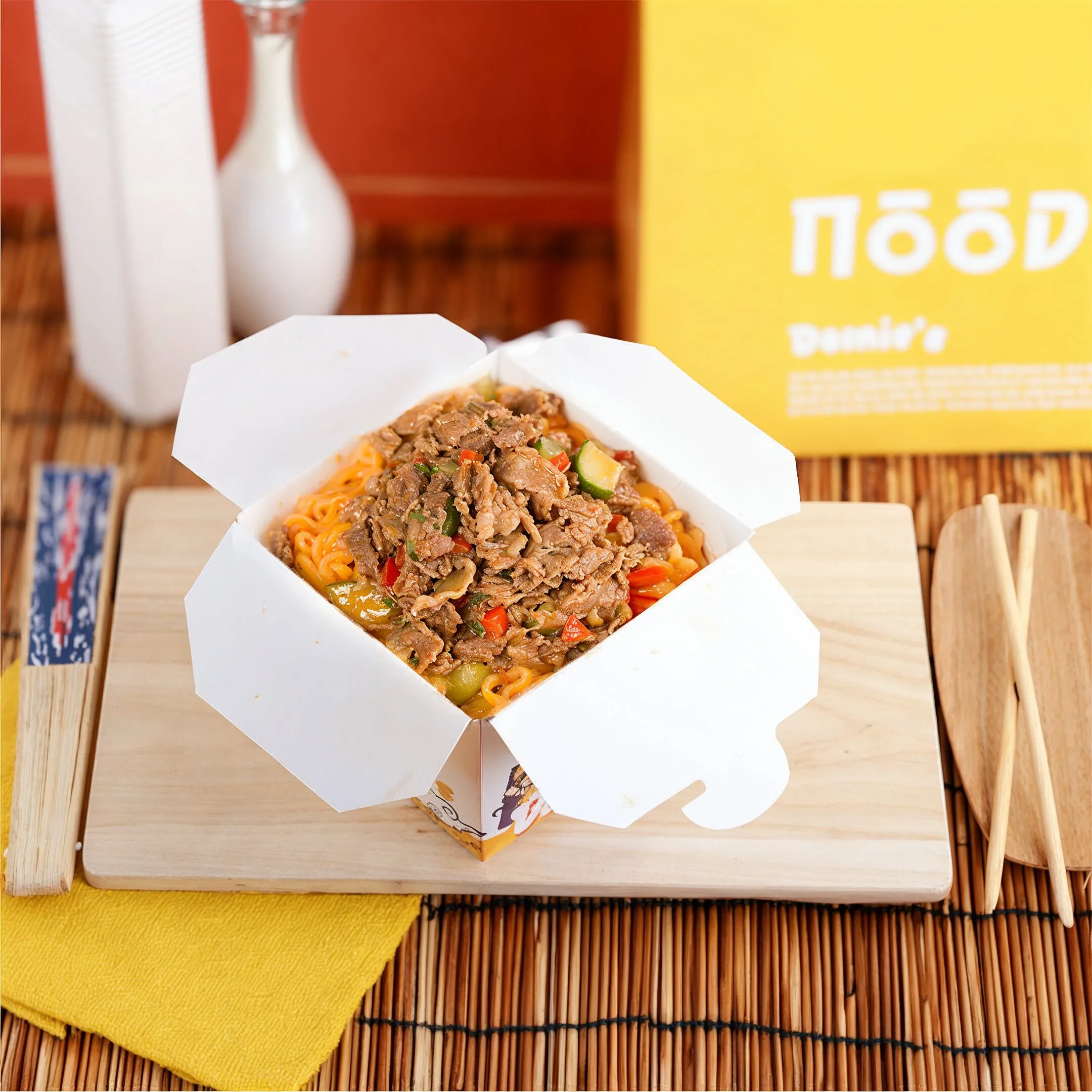 Cheesy Beef Ramen